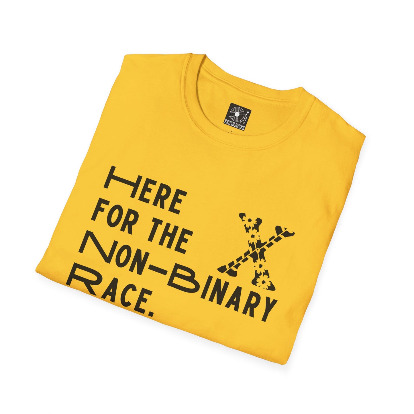 HERE FOR THE NB RACE 2 T-shirt