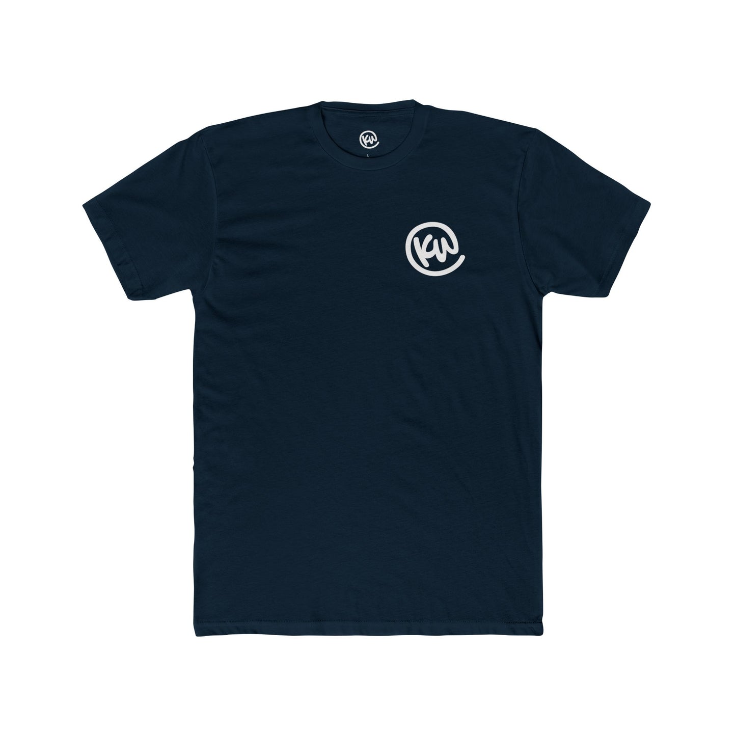 KW Skate Push Cotton T-Shirt - Midnight Navy