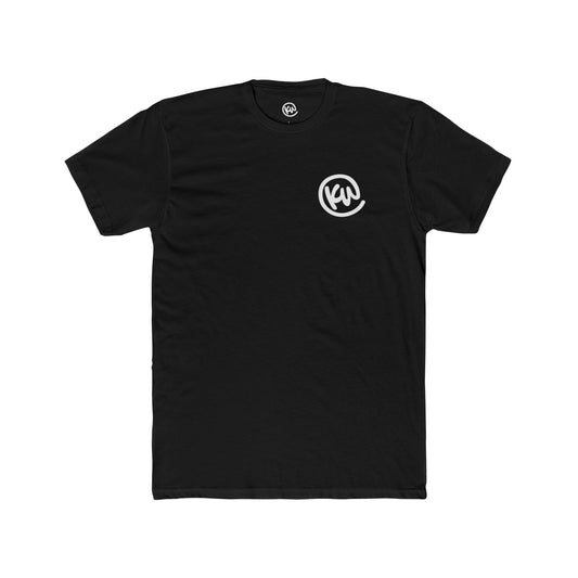 KW Skate Push Cotton T-Shirt - Black