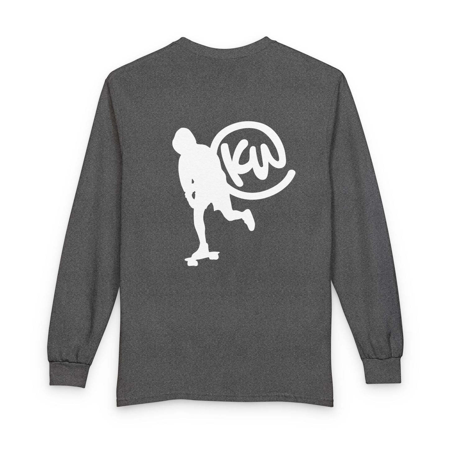 KW Skate Push Black Unisex Long Sleeve T-Shirt