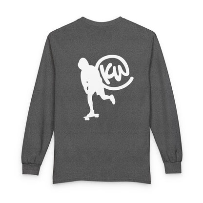 KW Skate Push Black Unisex Long Sleeve T-Shirt